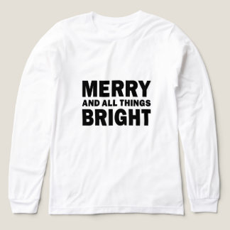 Fröhliche und strahlende Weihnachtsfeiertage Tri-Blend Shirt