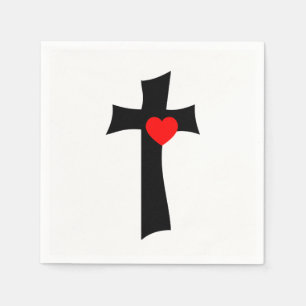 Fröhliche Valentinstag Papier Servietten