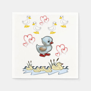 Fröhliche Valentinstag Papier Servietten