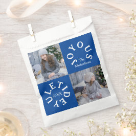 Fröhliche Weihnachten 2 Foto Geschenktütchen
