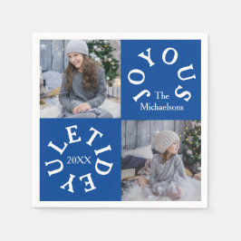 Fröhliche Weihnachten 2 Foto Serviette