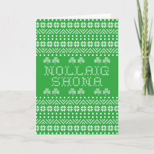 Fröhliche Weihnachten auf Irisch-Gälisch