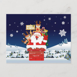 Fröhliche Weihnachten aus der Crew des Weihnachtsm