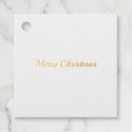 fröhliche Weihnachten einfache minimale Geschenkma Geschenkanhänger
