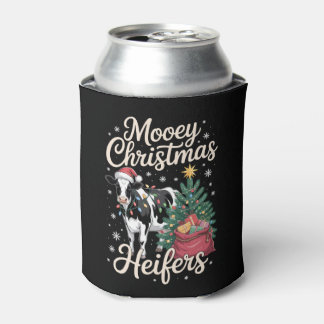 Fröhliche Weihnachten Färsen Kuh Weihnachtsmann Hu Dosenkühler