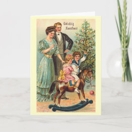 "Fröhliche Weihnachten" Feiertagskarte