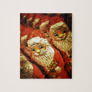 Fröhliche Weihnachten Frohe Freude Frieden Jahresz Puzzle