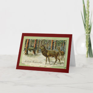 Fröhliche Weihnachten German Christmas Vintage