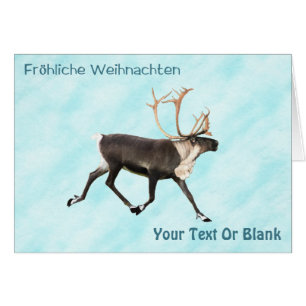Fröhliche Weihnachten - Karibik (Reindeer) auf Sch