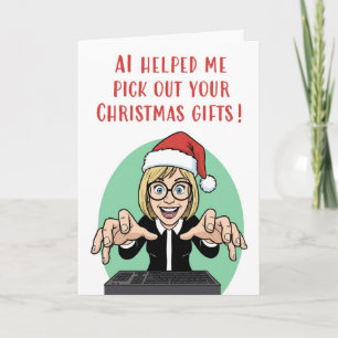 Fröhliche Weihnachten KI Künstliche Intelligenz Hu