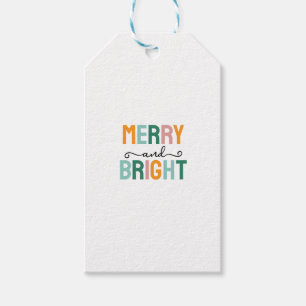 Fröhliche Weihnachten Klassisch Einzigartig Minima Geschenkanhänger