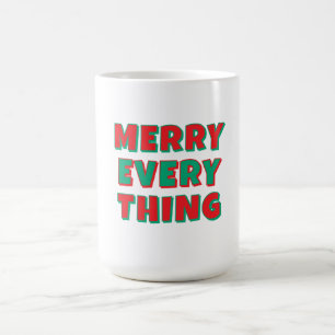 Fröhliche Weihnachten Klassisch Einzigartig Minima Kaffeetasse