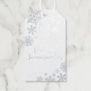 Fröhliche Weihnachten, lettische Frohe Weihnachten Geschenkanhänger