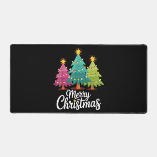 Fröhliche Weihnachten Lustiges Buntes Weihnachtsba Schreibtischunterlage