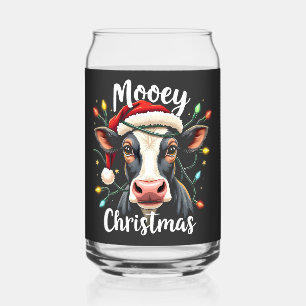 Fröhliche Weihnachten Lustiges Xmas Kuh Rinderlieb Dosenglas