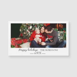 fröhliche Weihnachten Magnetkarte