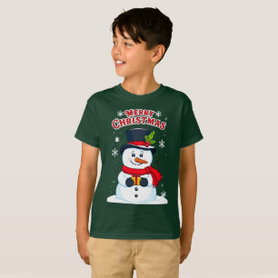 Fröhliche Weihnachten mit einem magischen Schneema T-Shirt