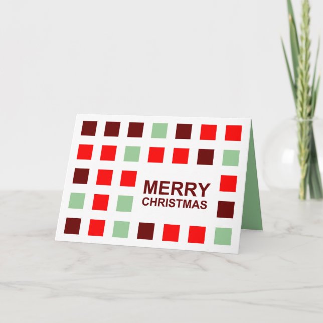 fröhliche Weihnachten (Mod-Plätze) (Vorderseite)