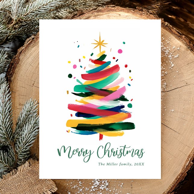 Fröhliche Weihnachten Moderne Farbige (Von Creator hochgeladen)