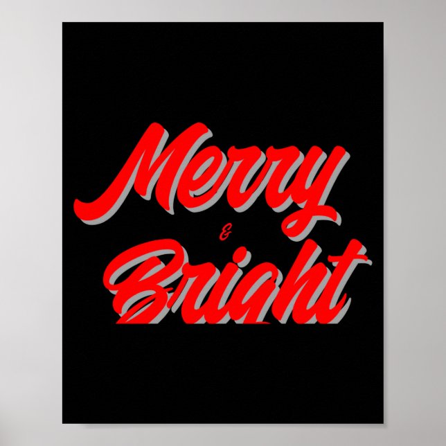 Fröhliche Weihnachten  Poster (Vorne)
