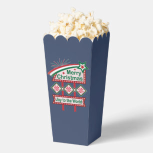 Fröhliche Weihnachten Retro-Marquee – Freude auf d Geschenkschachtel