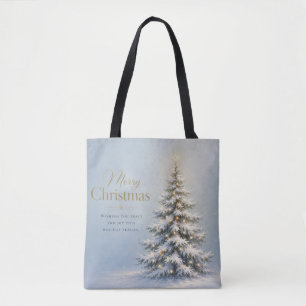 Fröhliche Weihnachten Schnee-Tanne