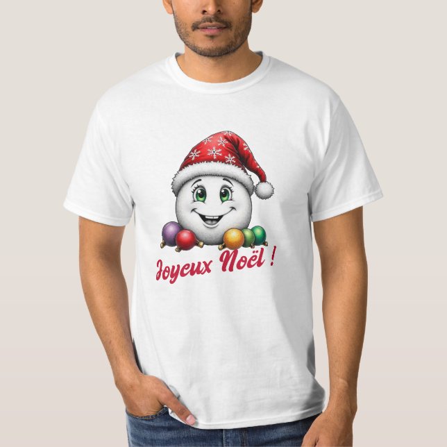 Fröhliche Weihnachten! T-Shirt (Vorderseite)