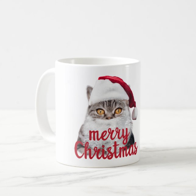 fröhliche Weihnachten-Tasse Kaffeetasse (Vorderseite Links)