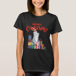 Fröhliche Weihnachten Tess Weisse Weihnachten Eisb T-Shirt