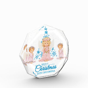 Fröhliche Weihnachten und glückliches Neues Jahr S Fotoblock