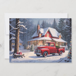 Fröhliche Weihnachten Vintage Cottage