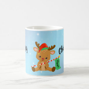 Fröhliche Weihnachten Vixen Rentier Kaffeetasse