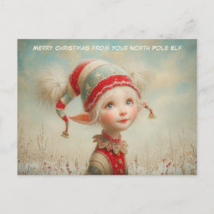 Fröhliche Weihnachten von Ihrem Nordpol-Elfen   Cu