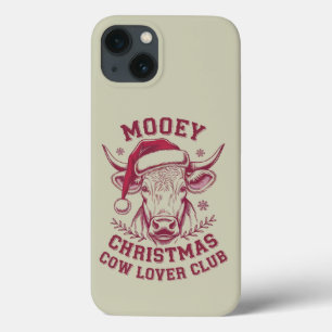 Fröhliche Weihnachten Western Cow Lover Club Xmas  Case-Mate iPhone Hülle