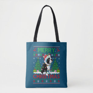 Fröhliche Weihnachts-Lighting Ugly Boston Terrier