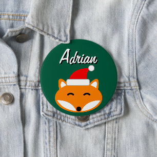Fröhliche Weihnachts-Party-Buttons mit süßem Weihn Button