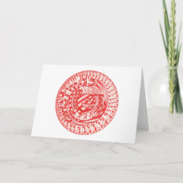 Fröhliche Weihnachtsballes Bonbons Musikkarten Feiertagskarte