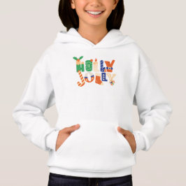 Fröhliche Weihnachtsbonbon-Buchstaben Hoodie