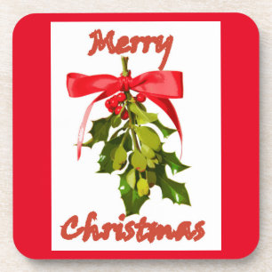 fröhliche Weihnachtsfeier Untersetzer