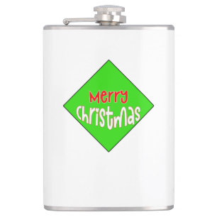 Fröhliche Weihnachtsflasche – Festliches Weihnacht Flachmann