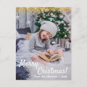 Fröhliche Weihnachtskarte Frohe Feiertage Karte