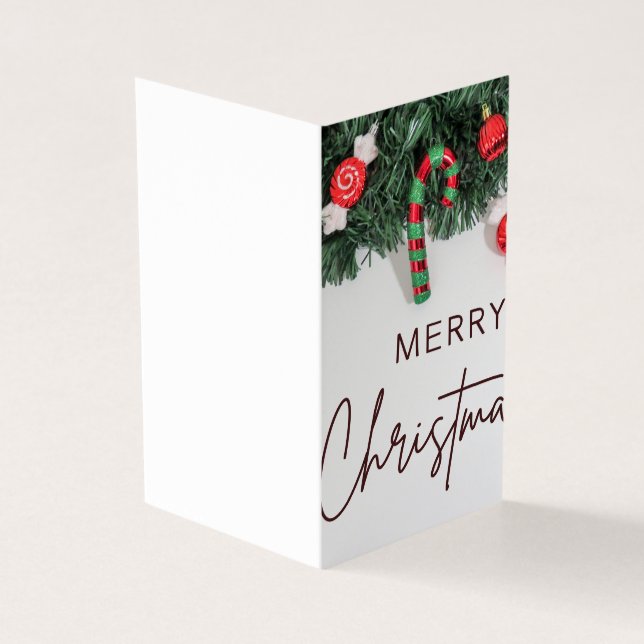 fröhliche Weihnachtskarten (Vorderseite)