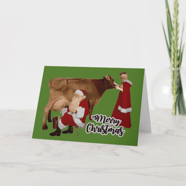 fröhliche Weihnachtslieder Einladung (Vorderseite)