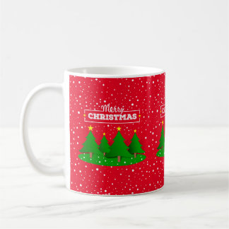 fröhliche Weihnachtsstimmung in der Tasse