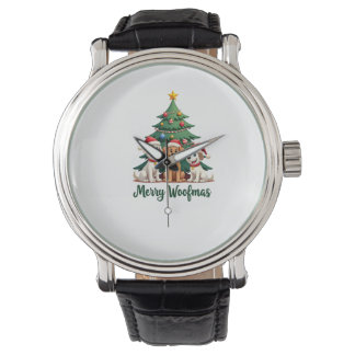 Fröhliche Woofmas (2) Armbanduhr