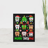 Fröhliche Zahnweihnacht Zähne Sammlung Santa Renti