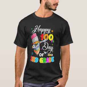 Fröhlicher 100. Tag der 3. Klasse Lehrer Schüler B T-Shirt