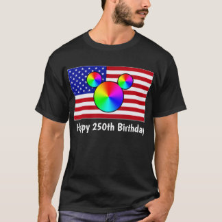 Fröhlicher 250. Geburtstag (Sie können die Worte ä T-Shirt