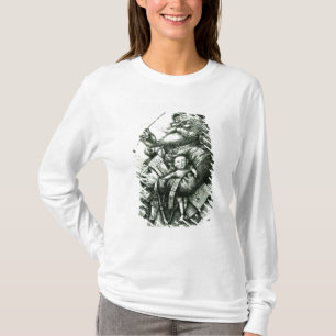 Fröhlicher alter Weihnachtsmann T-Shirt
