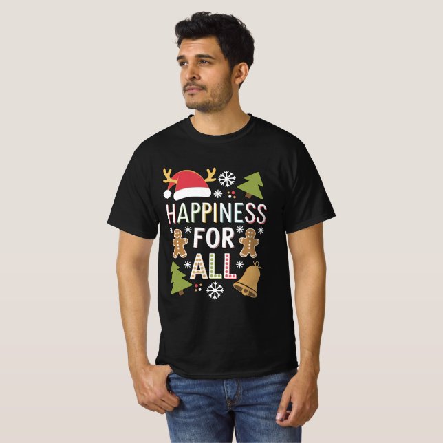 Fröhlicher Beifall T-Shirt (Vorne ganz)